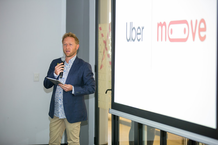 Frans Hiemstra, GM for Uber Sub-Saharan Africa. Picture: SUPPLIED.