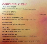 Zodiac - Hotel Turquoise menu 8