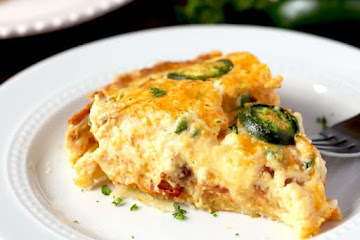 Jalapeno Popper Quiche Recipe