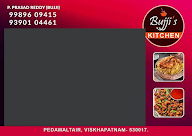 Bujji's Kitchen menu 1