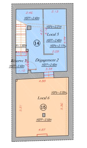 Location  locaux professionnels  290 m² à Malakoff (92240), 5 300 €