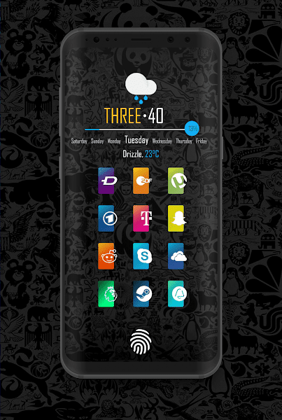 Thin - Icon Pack Screenshot Image