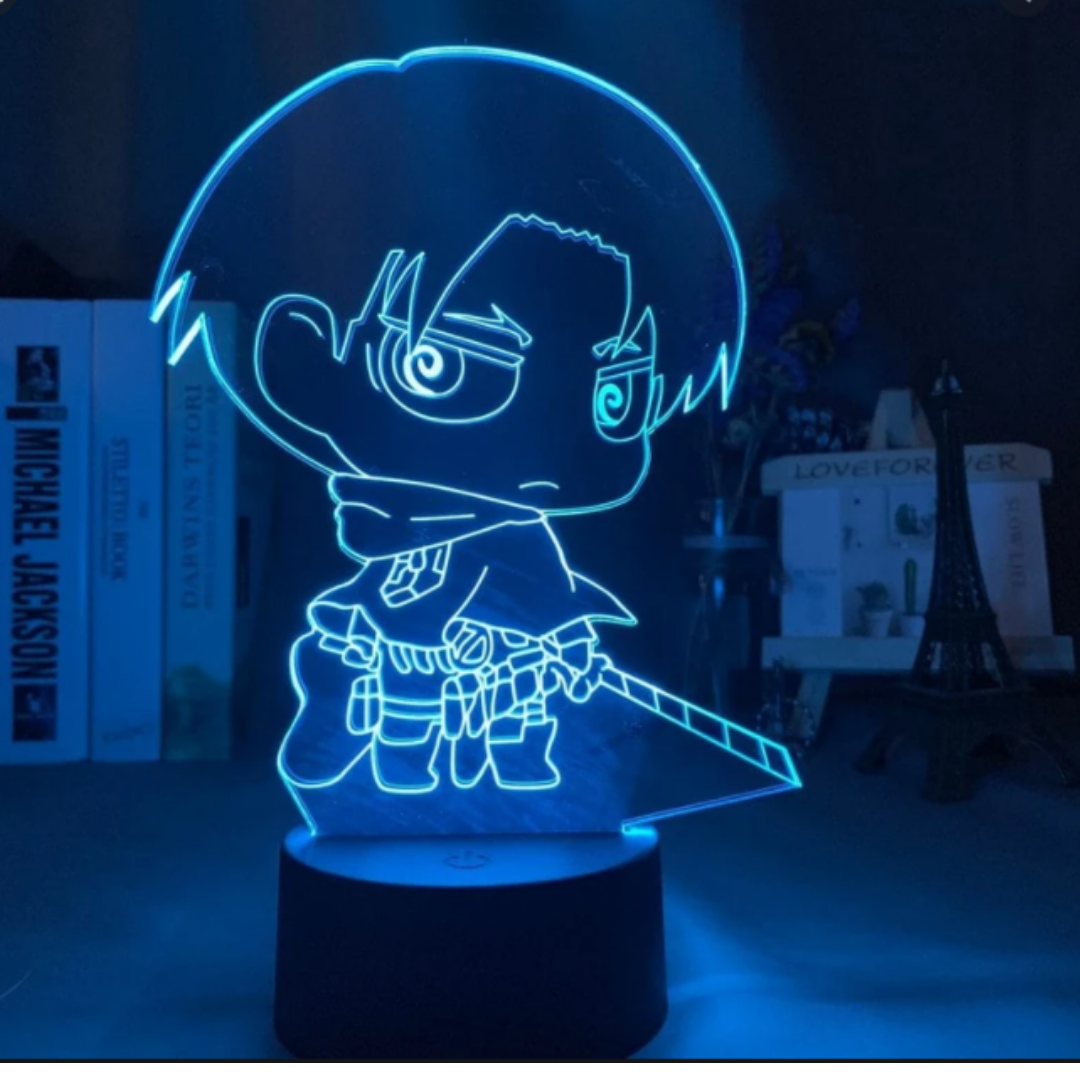 levi chibi lamp - Attack On Titan Shop