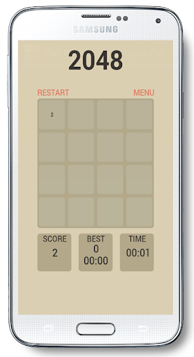 2048 Number Puzzle Game Pro