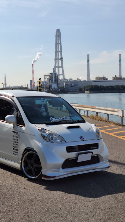 ライフのスマホ撮影・霞埠頭・工場・高架下・撥水に関するカスタム事例の投稿画像11枚目