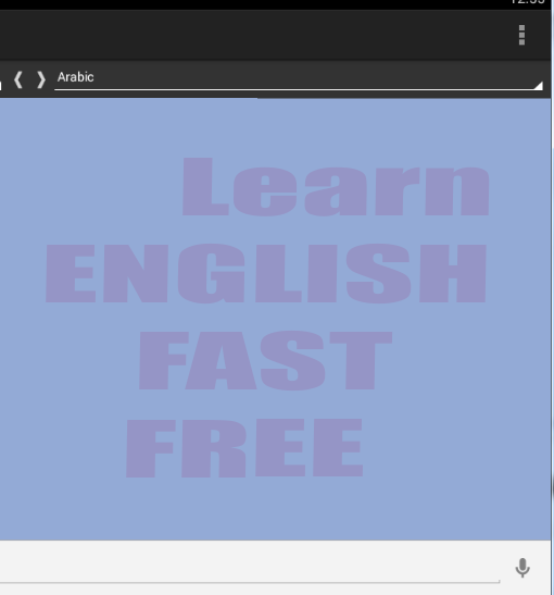 تعلم اللغة الانجليزية مجانا 3   android app on 