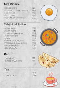 Standard Paratha & Food menu 2