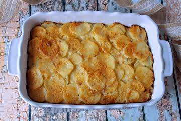 Asiago & Gruyere Potato Gratin