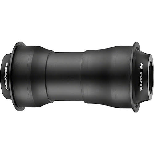 Token PF30PS Press Fit Bottom Bracket - PF30 - Shimano HollowTech II - Black