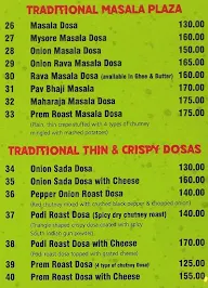 Dosa Plaza menu 3