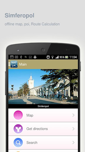 Simferopol Map offline