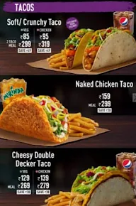 Taco Bell menu 5