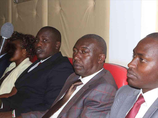 Kajiado ward reps in the assembly on September 21.