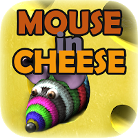 Mouse in Cheese 3D game for cats