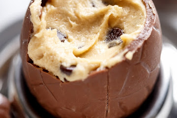 Cookie Dough Filled Easter Eggs