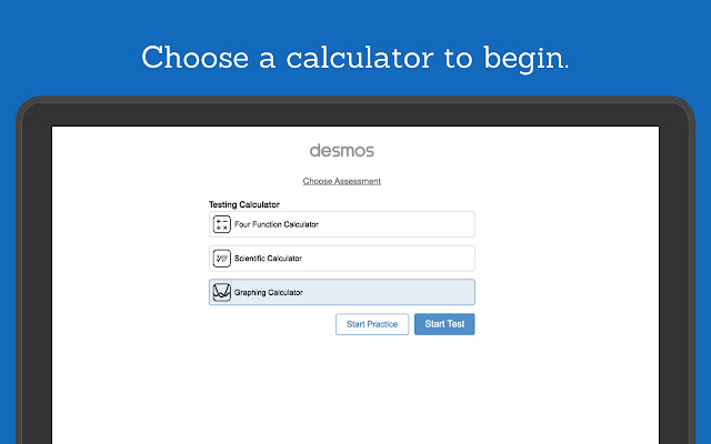 Desmos Test Mode chrome extension