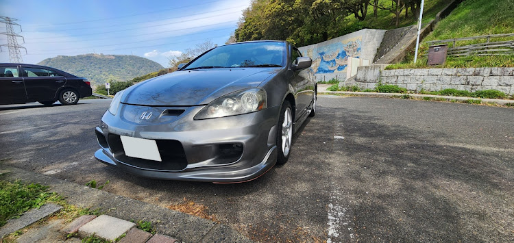 インテグラのめかり展望台・夜勤明けに寄り道・サクラと愛車・葉桜でも気にしなーいに関するカスタム事例の投稿画像3枚目