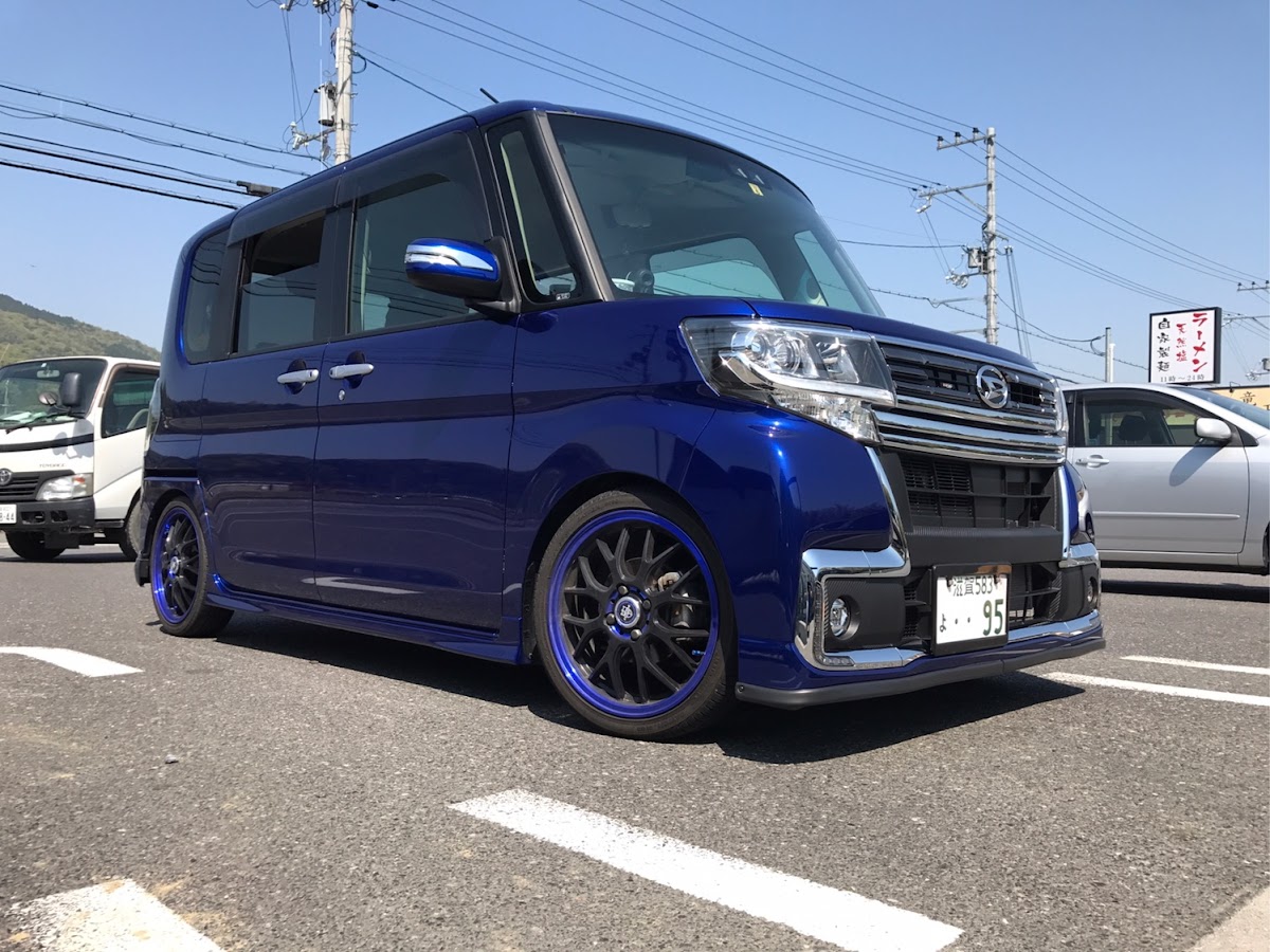 タントカスタム の車高調取付に関するカスタム メンテナンスの投稿画像 車のカスタム情報はcartune