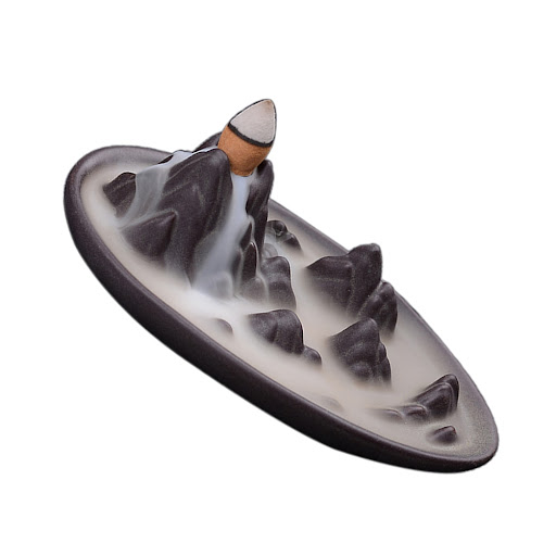 Title 5, Ceramic backflow incense censer for home decor....