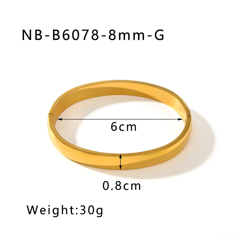 Bracelet Electroplaqué en Acier Titane Zircon Résistance et Élégance Un accessoire idéal pour un usage quotidien ou des occasions spéciales.