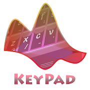 Strawberry pink Keypad Layout  Icon
