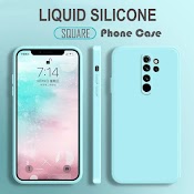 Ốp Điện Thoại Silicon Dẻo Dáng Vuông Sang Trọng Chống Sốc Cho Xiaomi Redmi Note 8 7 Pro Redmi 9 9A