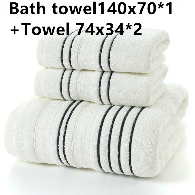 Serviette de bain épaisse et douce en pur coton, très absorbante. Profitez d'une expérience de bain luxueuse et confortable.