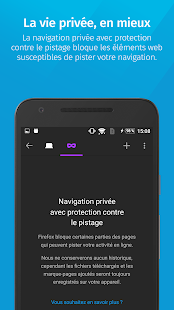  Firefox. Naviguez librement – Vignette de la capture d'écran  