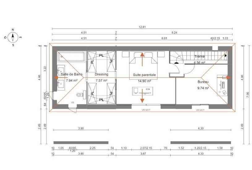  Vente Terrain + Maison - Terrain : 498m² - Maison : 116m² à Six-Fours-les-Plages (83140) 