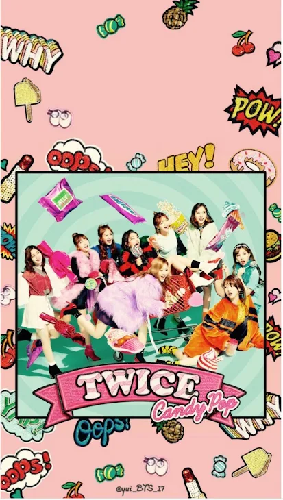 「TWICE♡」のメインビジュアル