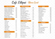 Cafe Lilliput Bar & Restaurant menu 2