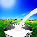 Cover Image of Download The Cow Milk Farm game - Free 1.2 APK