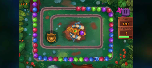 Screenshot Jungle Marble Pop Blast