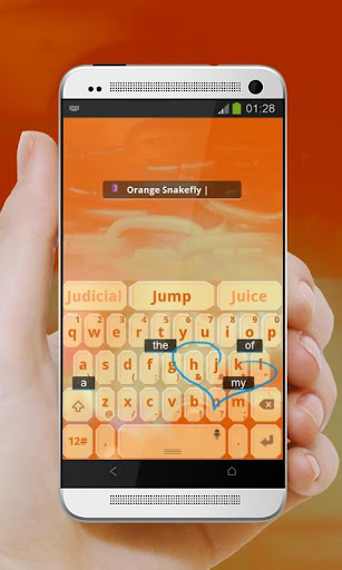 玩個人化App|オレンジSnakefly TouchPal免費|APP試玩