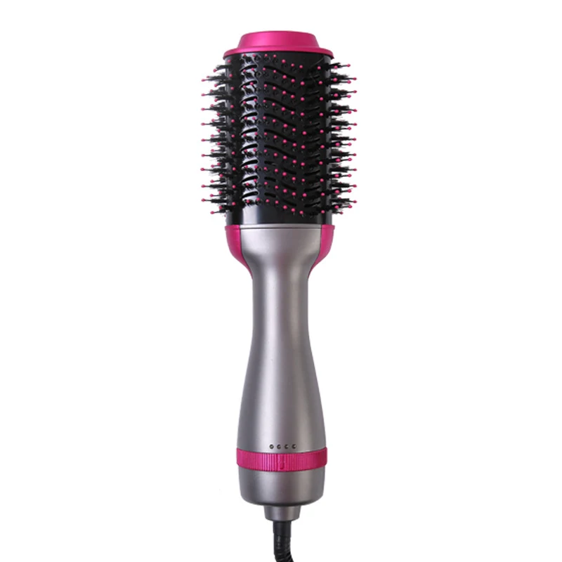 Escova de ar quente multifuncional 3 em 1, modela, alisa e ondula o cabelo. Crie penteados incríveis com a prancha modeladora.