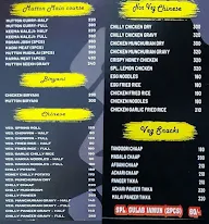 K.K. Da Dhaba menu 1