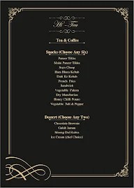 Euphoria The Sky Lounge menu 2