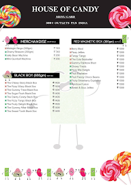 House of Candy menu 3