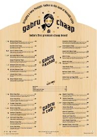 Gabru Di Chaap menu 3