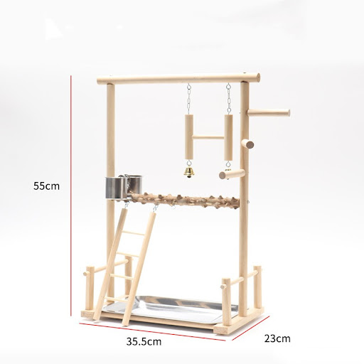 Title 1, Bird Playground Interactive Platform Stand Soli...