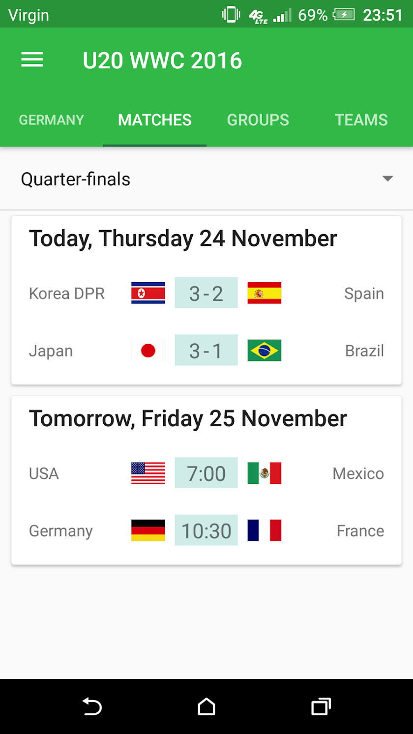 U-20 WWC Papua New Guinea 2016 Screen 2