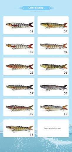 Title 1, Available Eight Fish Hard Bait 133mm 203g Bioni...