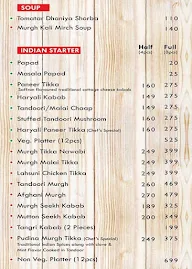 Rubaab Restaurant menu 4