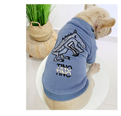 Title 16, Pet Autumn And Winter Plus Velvet Dog Parent-ch...