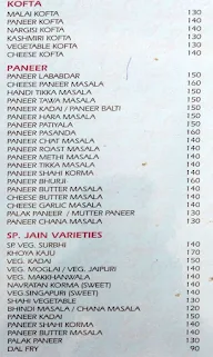 Surbhi Restaurant menu 4