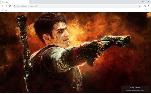 Devil May Cry 5 New Tab