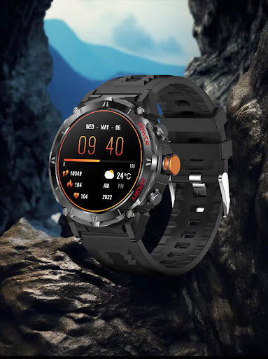 Title 15, New Y18 Smart Watch 1.43-inch Blood Oxygen GPS ...