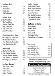 Maitri's menu 6