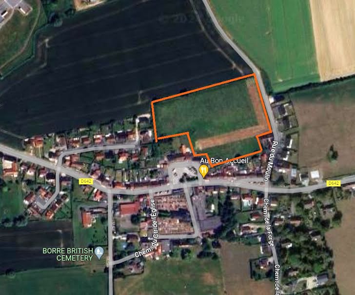 Vente terrain  485 m² à Borre (59190), 86 500 €