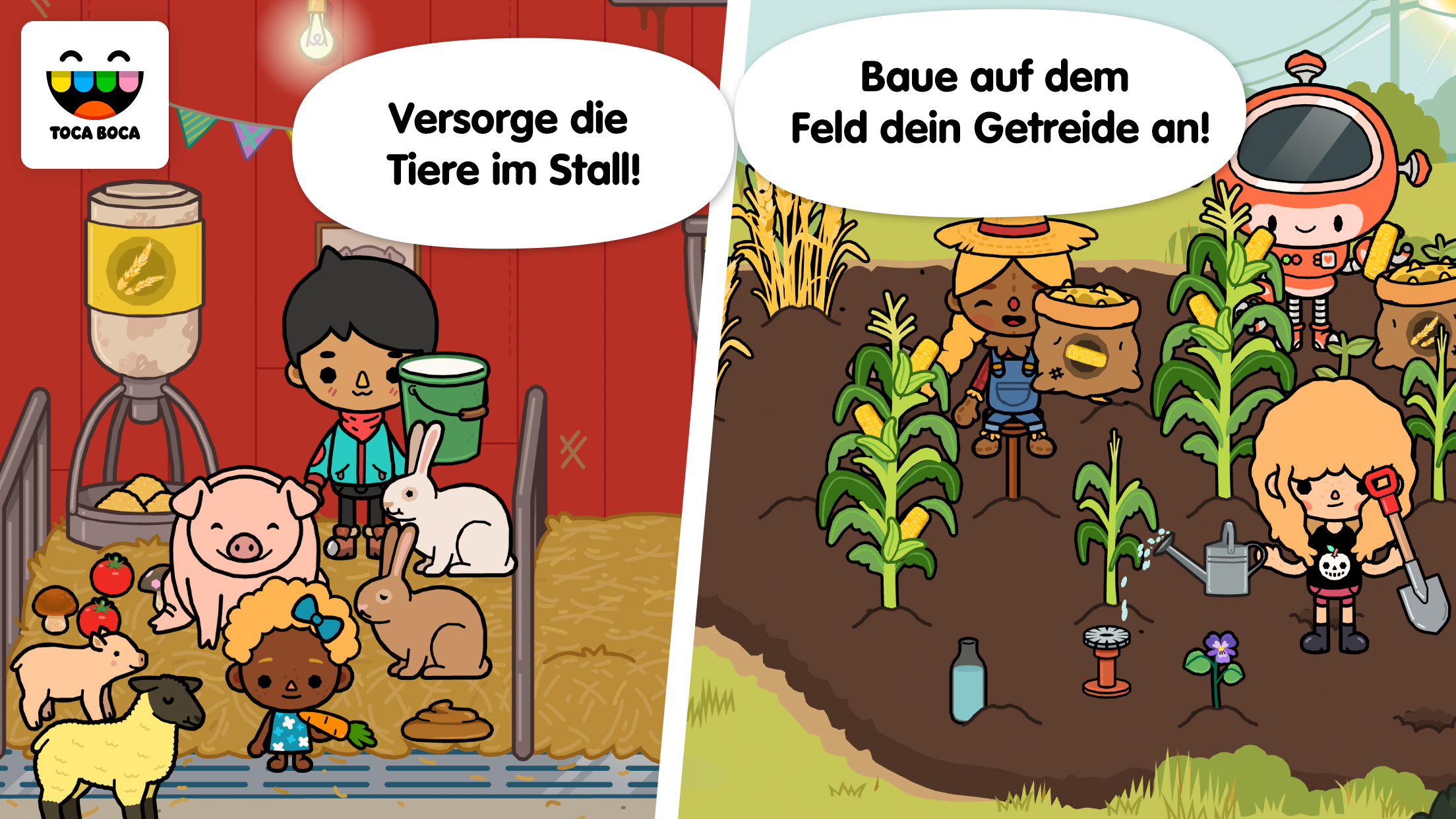 Android application Toca Life: Farm screenshort